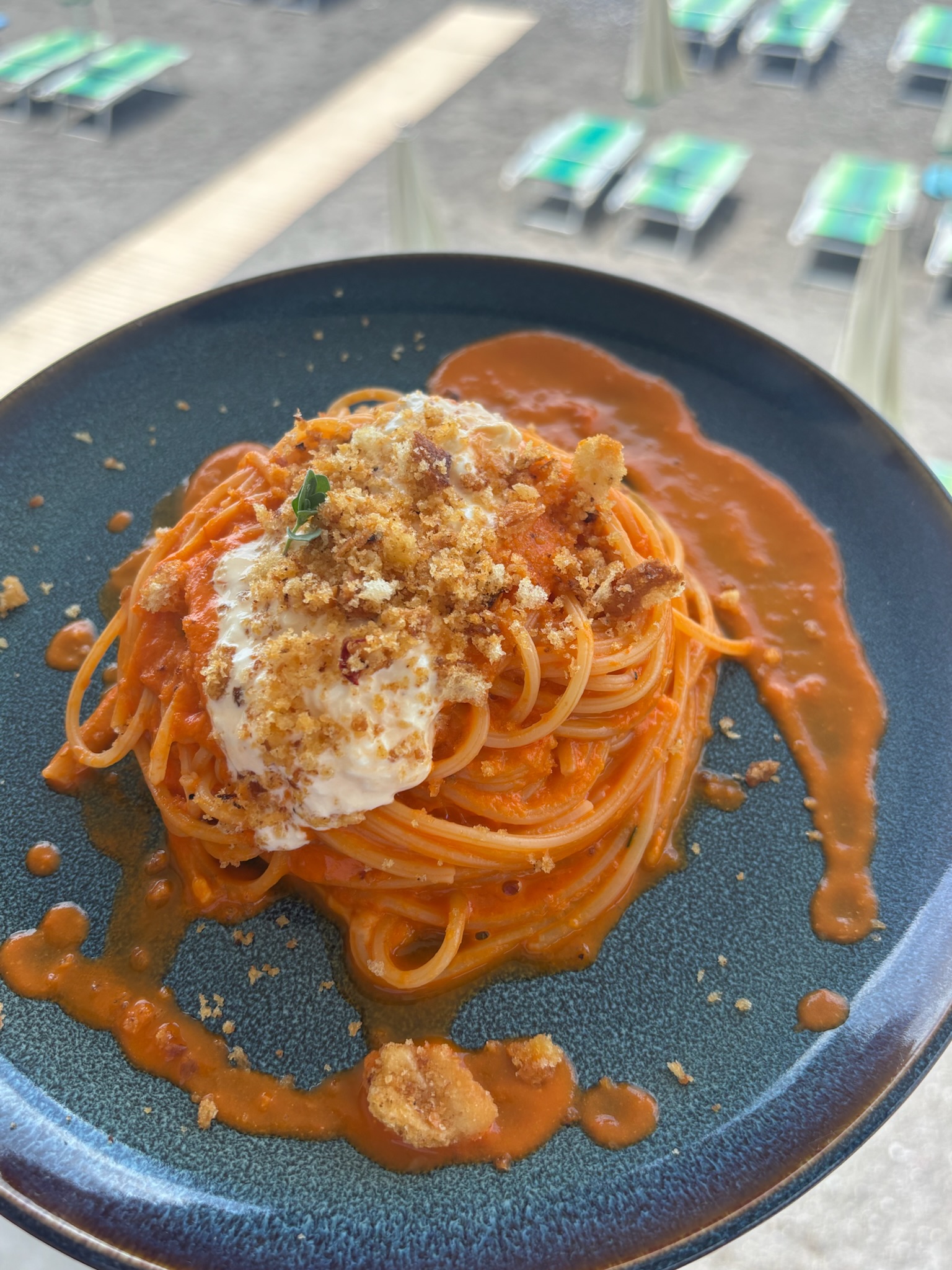 Piatti serviti al ristorante Bagni Nautici