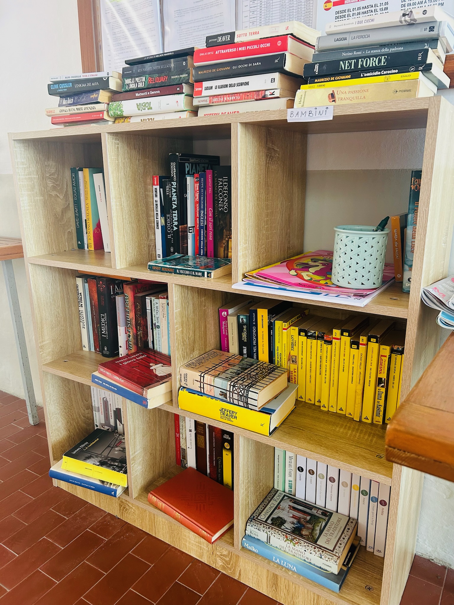 Dettaglio della spiaggia Bagni Nautici a Cavi di Lavagna